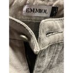 Emmiol Women's S Two Tone Colorblock Jeans Gray White Retro Colorblock Cotton Size 28 Photo 5