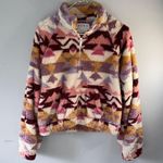 Aero Multicolor Cowl Neck Women's Sweater Pink Size M Photo 5