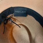 Carly Jean Los Angeles  Brown Wide Brim Adjustable Ban Fedora Hat Photo 5