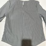 Roommates  striped bell sleeved with embroidery women’s size small Photo 6