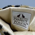 Vintage Perfect Pouch Leopard Design Soft Phone or Eye Glass Case Kangaroo Charm Size 0 Photo 2