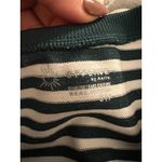 Aerie  Offline Green White Striped Cropped Workout Top Size Small Photo 4