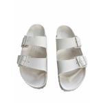 Birkenstock Arizona Sandals Womens Size 9.5US Eggshell Waterproof Arch Support Photo 3