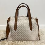 Fossil Hailey Satchel Faux Leather Purse Photo 5