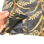 Norton Mcnaughton  Silk Skirt 12P Brown Leaves 100% Silk Career Churc Photo 4