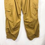 Pilcro  Anthropologie Medium Parachute Pants Cargo Drawstring Bronze High‎ 1532 Photo 6