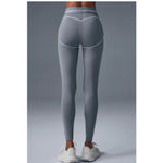 Alo Yoga Airbrush High-Waist Heart Throb Legging Steel Grey XXS Photo 1