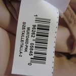 BCBGMAXAZRIA NWT BCBG MaxAzria Emery in Bare Pink 3D Floral Embroidered Asymmetric Dress 2 Photo 6