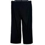 J.Crew High Rise Peyton Crop Wide Leg Stretch Trouser Pants Pockets 14 T Black Photo 3