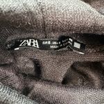 ZARA  Women Turtleneck Top Small Black Long Sleeve Classic Basic Casual Shirt Tee Photo 3