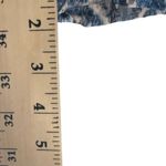 Anthropologie Skies Are Blue Women's Size Small Flowy Printed Blue Tie Shorts Photo 5