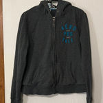 Aeropostale Dark Gray Zip-Up Hoodie XL Photo 0