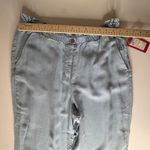 Vince Camuto NWT  Paperbag Waist Pull On Pants‎ Medium Blue Lightweight Slouchy Photo 11