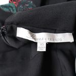 Lovers & Friends Black Rose Mini Dress Dark Romantic Sexy Date Night XS * Floral Photo 4