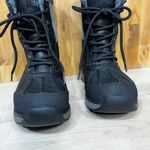 UGG  Adirondack III  Black Leather Shearling Lining Waterproof Winter Midi Boot 6 Photo 7