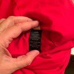 Monique Lhuillier NWT ML  red tie sleeve sheath midi dress Photo 5