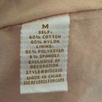 Champagne & Strawberry Pink Lace Short Sleeve Midi Dress NEW Size M Photo 6