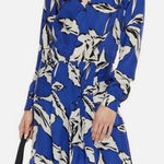 Veronica Beard  Naomi‎ Ultramarine Floral Dress S M 6 Photo 0