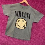 Nirvana Nevermind Smiley Face tshirt size large Photo 2