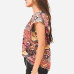 ALC Frank A.L.C. June Silk Short Sleeve Blouse Photo 1