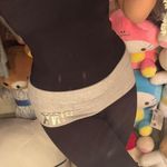 PINK - Victoria's Secret PINK Early 2000’s Y2K Victoria's Secret Pink Fold over Yoga Leggings Photo 3