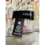 AQUA  Multicolor Floral Ruffle Sleeveless Sweetheart Babydoll Tank Top Size M Photo 2