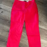 Talbots  6 Pink Curvy Slim Ankle Stretch Womens Dress Chino Pants Photo 0