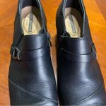 Clarks  Emslie Katy Collection Soft Cushion Black Leather Short Ankle Boots 10 (N Photo 2