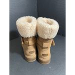 UGG  1120773 Harrison Cuff Suede Boots Ladies Size‎ 9.5 Chestnut Waterproof 3217 Photo 4