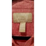 Banana Republic Soft Wash Linen Cotton Red Shirt Photo 1