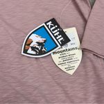 Kuhl NWT  Rose Pink Quarter Sleeve Blouse Cotton Size XL Photo 4
