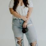 American Eagle Outfitters Wide Leg Jeans Photo 1