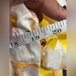 A New Day  summer  floral print yellow dress size Small puffy sleeve Photo 11