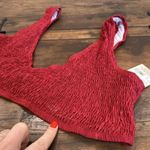 NWT Missguided Plus crinkle bikini in rust Red Size 16 XL Photo 3