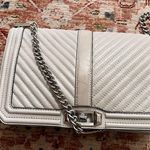 Rebecca Minkoff Rebecca mink off beige leather quilted purse with chain Photo 1