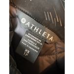 Athleta  Whisper Featherless Lux‎ Vest Full Zip Black 467768 XS Extra Small NWT Photo 8
