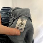 Woman Within elastic waist casual denim pants large pocket women's size 14W Photo 7