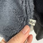 Dylan  Grey Teddy Bear Quarter Zip Sweater Womens S Casual Cosy Athletic Warm Photo 8