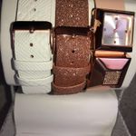 Rampage Gift Set Watch Bracelet Set Rose Gold White New Photo 3