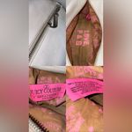 Juicy Couture Vintage Soft White Womens Leather Bag Purse With Heart Charms Photo 15