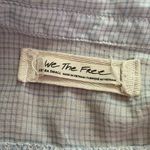 Free People Flowy Plaid Button Down Top Photo 2