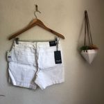 Nine West NWT  white jean denim shorts Photo 2