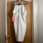 Dec Room Elegant White Sleeveless Dress. Size Photo 2