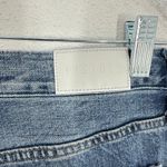 Pistola Distressed Boyfriend Jeans Exposed Button Fly Blue Size 28 Photo 4