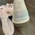 UGG  Heirloom Lace Up Boots Women’s 8 Pink Ribbon Photo 5