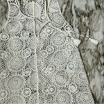 Abercrombie & Fitch Womens Sz XS S White Lace Tunic Sleeveless Swim Cover Up Photo 4