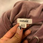 Garage Pink Velvet Hoodie Photo 2