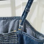 a.n.a . Dark-Rinse Denim Crop Top - Size XS Photo 3