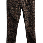 AG Adriano Goldschmied AG Farrah Skinny Ankle Jeans High-Rise Animal Print Casual Pants Size 27 R Photo 0