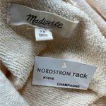 Madewell Champagne Long Sleeve Turtleneck Pullover Sweatshirt Plus Size 3X NWT Photo 4